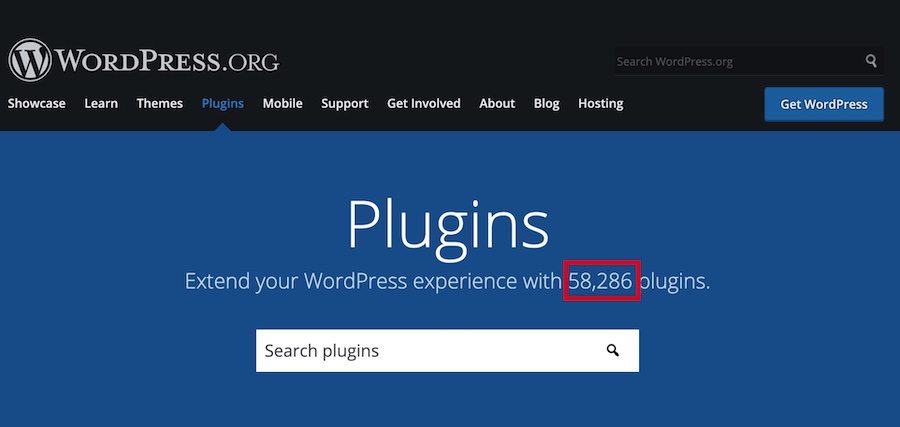58K WordPress Plugins