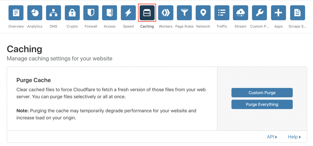 cloudflare-caching-tab